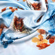 Classy Blue Floral Digital Printed Silk Crepe Fabric – cr 0 ta09548c 110 c