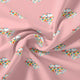 Pink Muslin Digital Printed Kids Fabric with Car Prints – car3