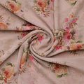 Classy floral digital printed weightless fabric by FAB VOGUE Studio – fvs 694 b