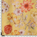 Yellow Linen Printed Unstitched Fabric Set (5 Meter Set) – fvs2022367 e