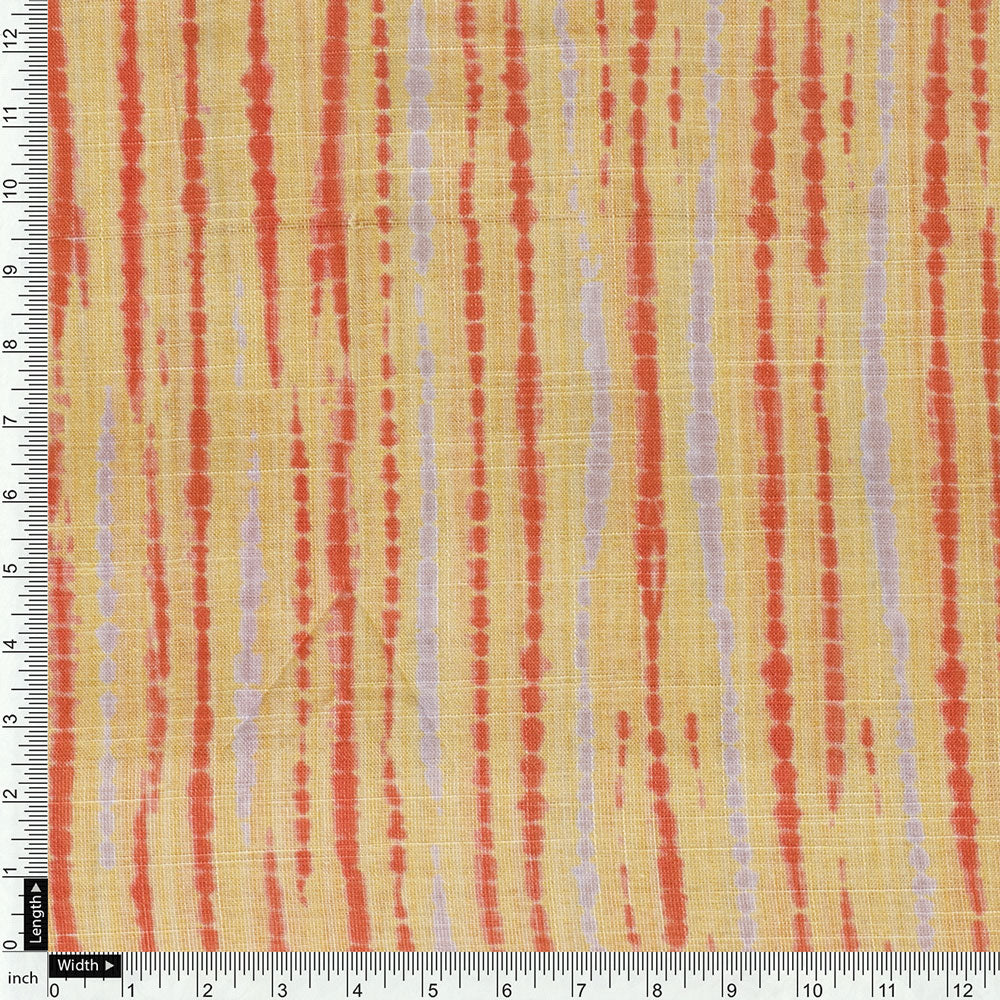 Yellow Muslin Printed Unstitched Fabric Set (2.5 Meters Each Design)