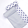 White Linen Printed Unstitched Fabric Set (5 Meter Set) – fvs202312 d
