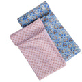 Cream Linen Printed Unstitched Fabric Set (5 Meter Set) – fvs202315 d
