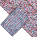 Cream Linen Printed Unstitched Fabric Set (5 Meter Set) – fvs202318 b