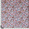 Cream Linen Printed Unstitched Fabric Set (5 Meter Set) – fvs202318 e