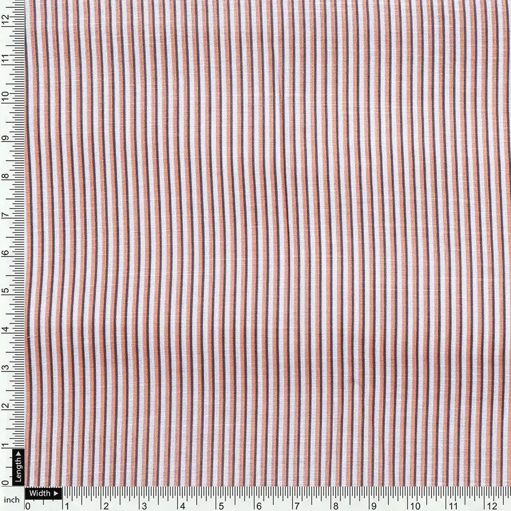 Cream Linen Printed Unstitched Fabric Set (5 Meter Set) – fvs202328 st 28 f