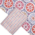 Cream Linen Printed Unstitched Fabric Set (5 Meter Set) – fvs202331 b
