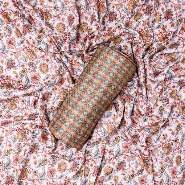 Multicolor Mul Cotton Printed Unstitched Fabric Set (5 Meter Set) – fvs202333 st 33 c