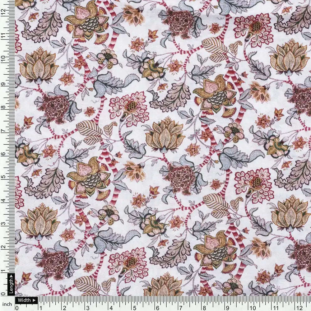 Multicolor Mul Cotton Printed Unstitched Fabric Set (5 Meter Set) – fvs202333 st 33 e