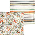 Green Linen Printed Unstitched Fabric Set (5 Meter Set) – fvs202334 a