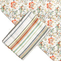 Green Linen Printed Unstitched Fabric Set (5 Meter Set) – fvs202334 b