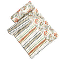 Green Linen Printed Unstitched Fabric Set (5 Meter Set) – fvs202334 d