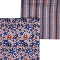 Cream Linen Printed Unstitched Fabric Set (5 Meter Set) – fvs202349 a
