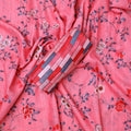 Pink Mul Cotton Printed Unstitched Fabric Set (5 Meter Set) – fvs202351 st 51 c