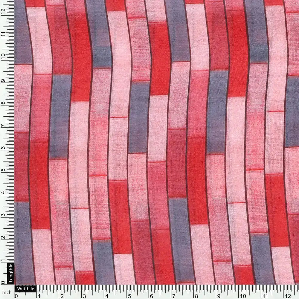 Pink Mul Cotton Printed Unstitched Fabric Set (5 Meter Set) – fvs202351 st 51 f