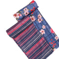 Blue Mul Cotton Printed Unstitched Fabric Set (5 Meter Set) – fvs202354 st 54 d