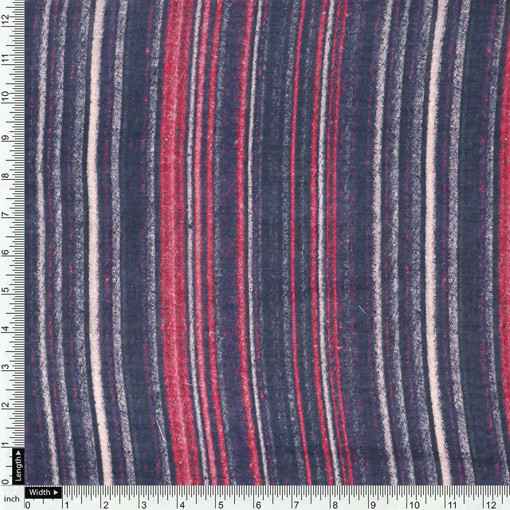 Blue Mul Cotton Printed Unstitched Fabric Set (5 Meter Set) – fvs202354 st 54 f