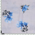 Cream Linen Printed Unstitched Fabric Set (5 Meter Set) – fvs20236 f