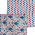 Cream Linen Printed Unstitched Fabric Set (5 Meter Set) – fvs202364 a
