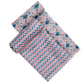 Cream Linen Printed Unstitched Fabric Set (5 Meter Set) – fvs202364 d