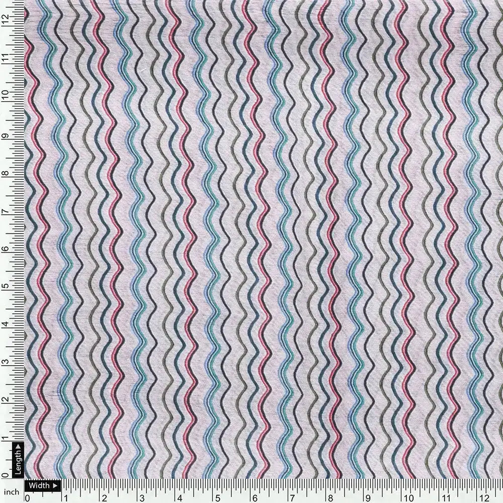 Cream Muslin Printed Unstitched Fabric Set (5 Meter Set) – fvs202375 stock 75 f
