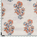 Cream Mul Cotton Printed Unstitched Fabric Set (5 Meter Set) – fvs202378 f