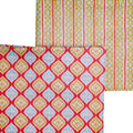 Pink Mul Cotton Printed Unstitched Fabric Set (5 Meter Set) – fvs202390 a