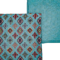 Green Mul Cotton Printed Unstitched Fabric Set (5 Meter Set) – fvs202390 st 90 a