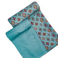 Green Mul Cotton Printed Unstitched Fabric Set (5 Meter Set) – fvs202390 st 90 d