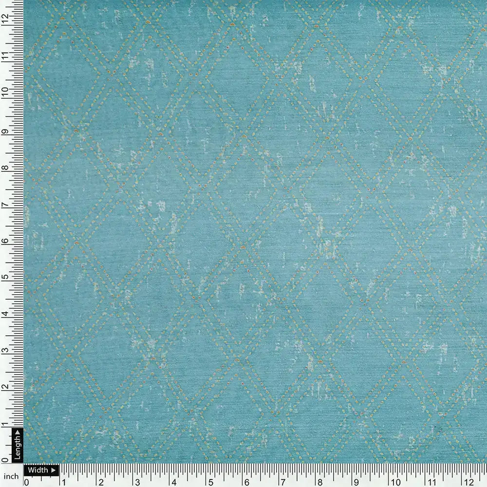 Green Mul Cotton Printed Unstitched Fabric Set (5 Meter Set) – fvs202390 st 90 e