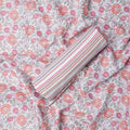 Cream Linen Printed Unstitched Fabric Set (5 Meter Set) – fvs202396 c