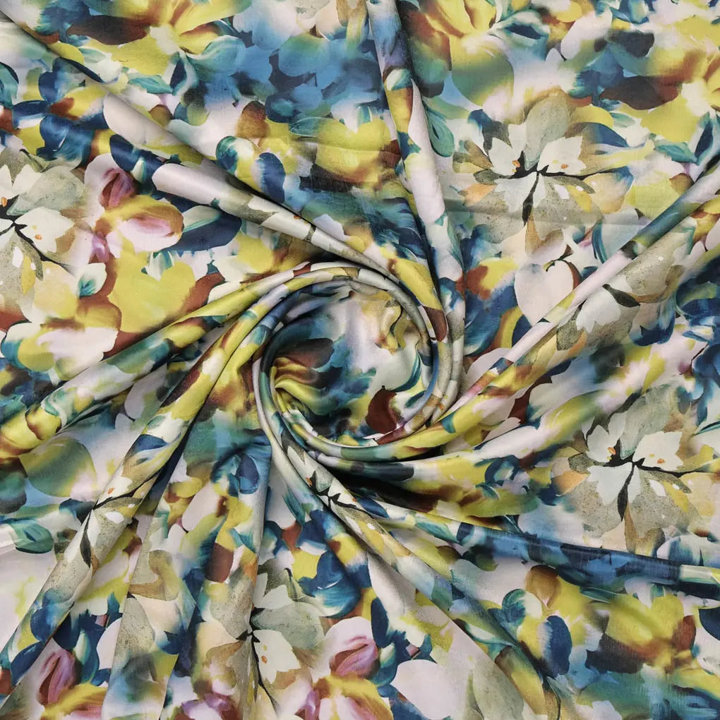 Floral Printed Fabric – 8281copy