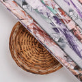 Grey and Multi Abstract Printed BSY Velvet Fabric – 8299copy