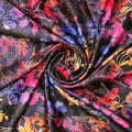 BSY Velvet Floral Print Fabric – 8307copy