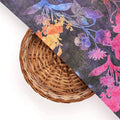 BSY Velvet Floral Print Fabric – 8309copy