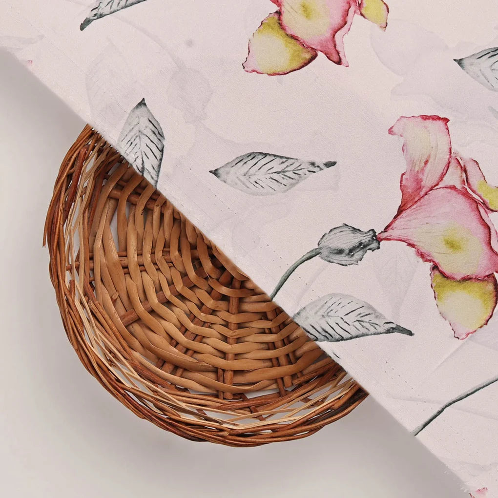 Floral Printed Polyester Fabric – 8324copy