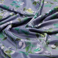 Blue Floral Printed BSY Velvet – 8338copy