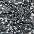 Grey Floral Fabric – 8342copy