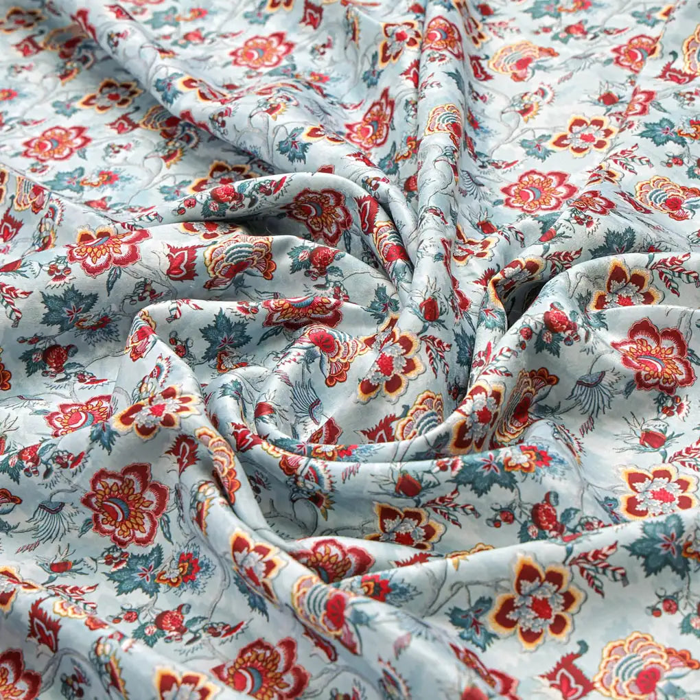 Floral Printed Velvet Fabric – 8348copy