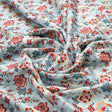 Floral Printed Velvet Fabric – 8348copy