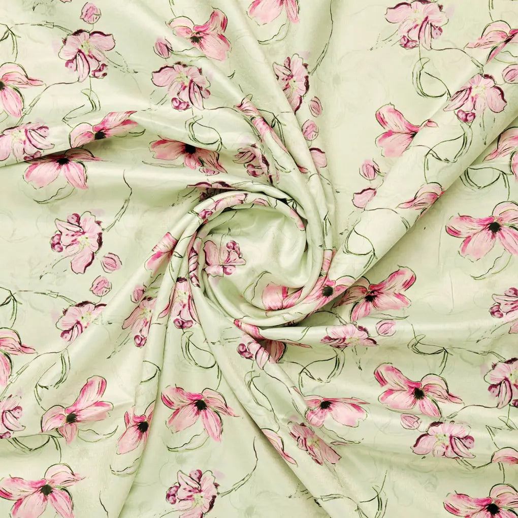 Floral Printed Fabric – 8364copy