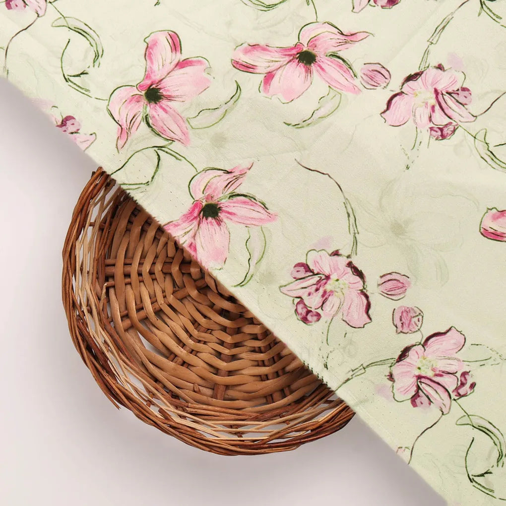 Floral Printed Fabric – 8366copy