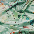 Floral Printed Silk Fabric – 8386copy