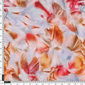 Abstract Floral Printed Satin Fabric – 8419copy