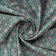 Green Floral Dola Silk Fabric – 8519copy