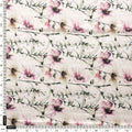 Big Flower Purple Orchid Digital Printed Fabric - Japan Satin – js 0 ma016571 110 a