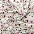 Big Flower Purple Orchid Digital Printed Fabric - Japan Satin – js 0 ma016571 110 b