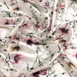 Big Flower Purple Orchid Digital Printed Fabric - Japan Satin – js 0 ma016571 110 c
