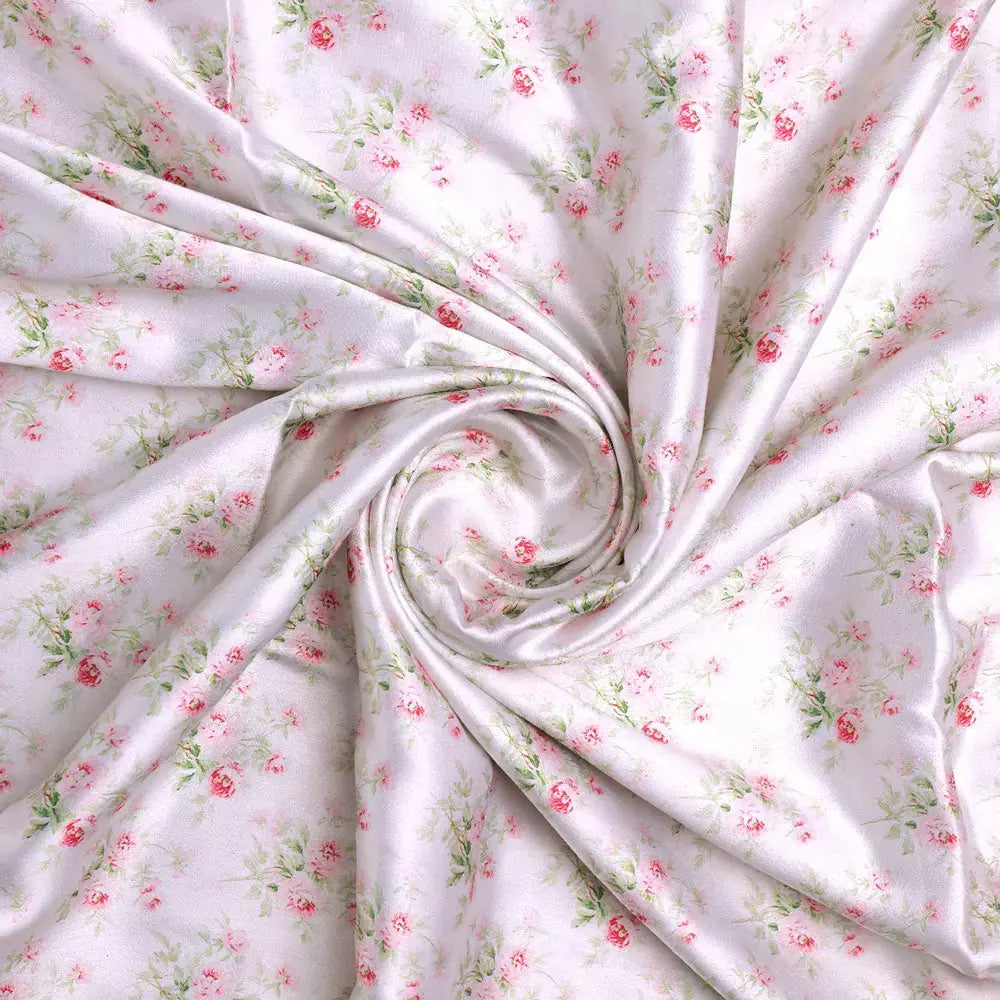 Classy decorative digital printed fabric in white by FAB VOGUE Studio – js 0 ma016936 110 a