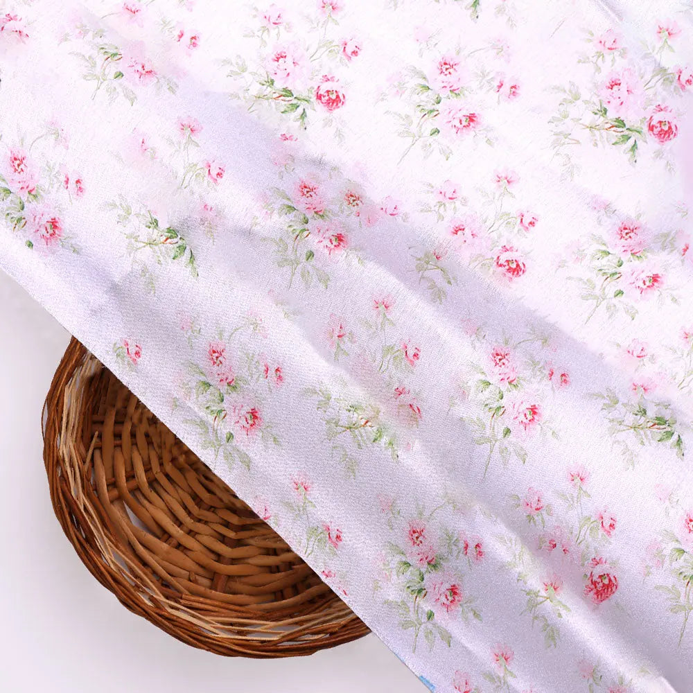 Classy decorative digital printed fabric in white by FAB VOGUE Studio – js 0 ma016936 110 b